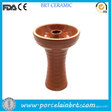 Single Design Céramique Shisha Brown Hookah